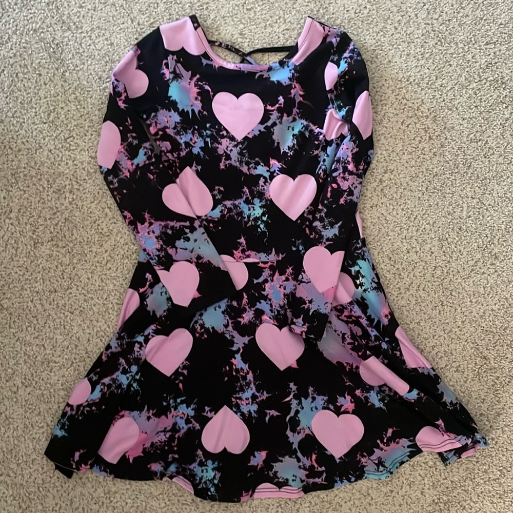 Long sleeve swing dress